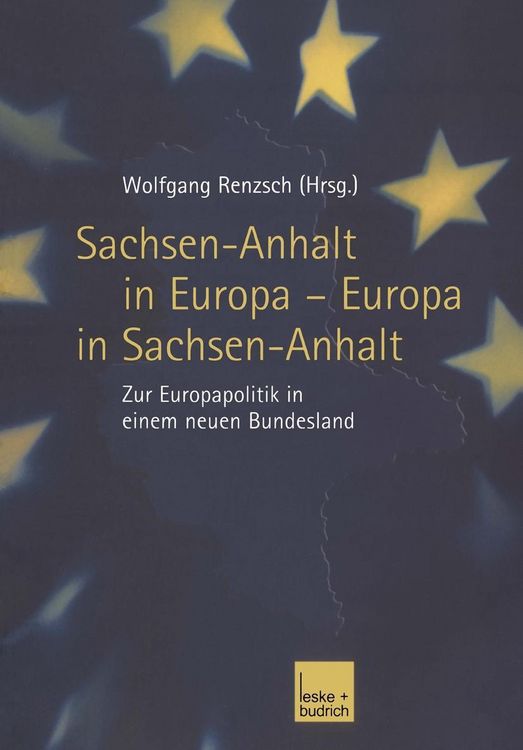Produktbild: Sachsen-Anhalt in Europa - Europa in Sachsen-Anhalt