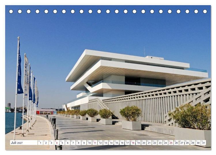 Produktbild: Valencia (Tischkalender 2027 DIN A5 quer), CALVENDO Monatskalender