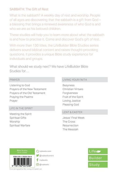Produktbild: Sabbath (Lifebuilder Study Guides)
