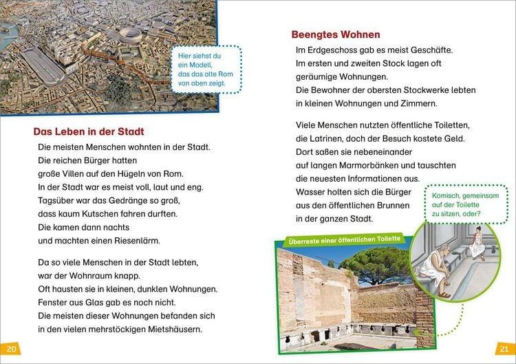 Produktbild: WAS IST WAS Erstes Lesen Band 23. Das alte Rom