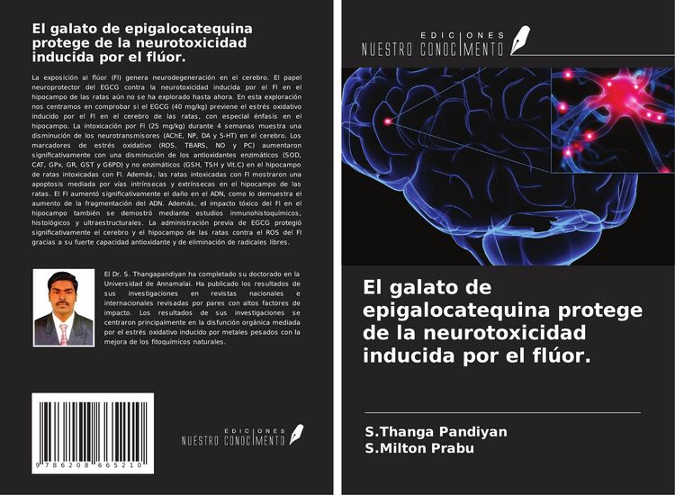Produktbild: El galato de epigalocatequina protege de la neurotoxicidad inducida por el fl&uacute;or.