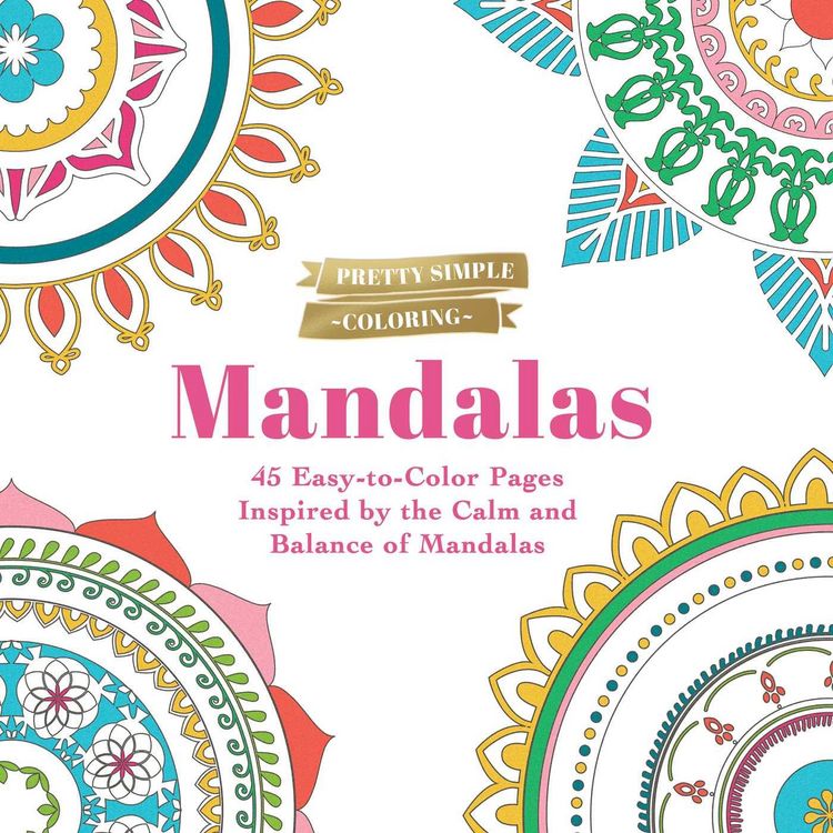 Produktbild: Pretty Simple Coloring: Mandalas