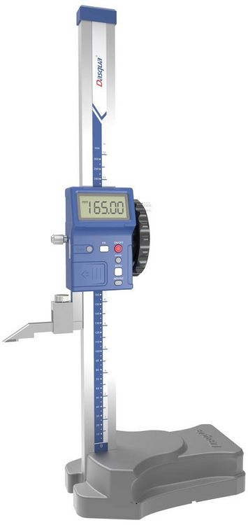 Produktbild: Dasqua 3530-0005 Digitales H&ouml;henmessger&auml;t Ablesung: 0.01mm 1St.