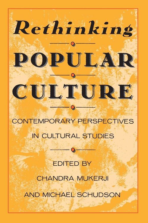 Produktbild: Rethinking Popular Culture