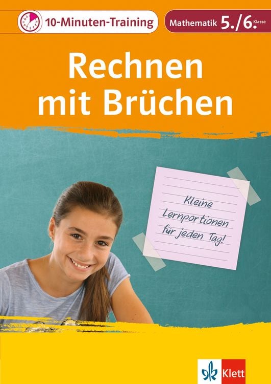 Produktbild: 10-Minuten-Training Rechnen mit Br&uuml;chen. Mathematik 5./6. Klasse