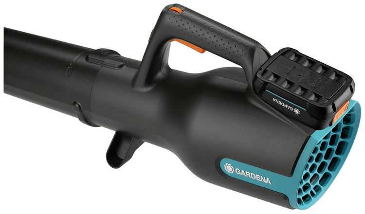 Produktbild: GARDENA PowerJet 18V P4A Ready-To-Use Set Akku 14890-20 Laubbl&auml;ser inkl. Akku 18 V