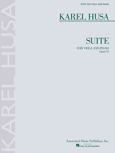 Produktbild: Karel Husa - Suite for Viola and Piano, Op. 5