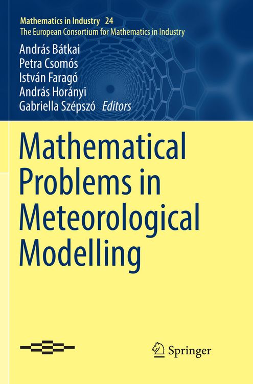 Produktbild: Mathematical Problems in Meteorological Modelling