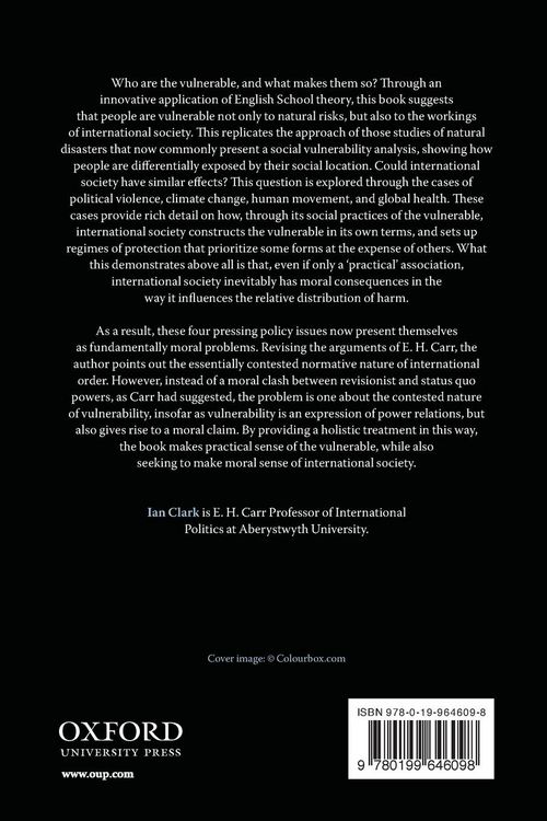 Produktbild: The Vulnerable in International Society