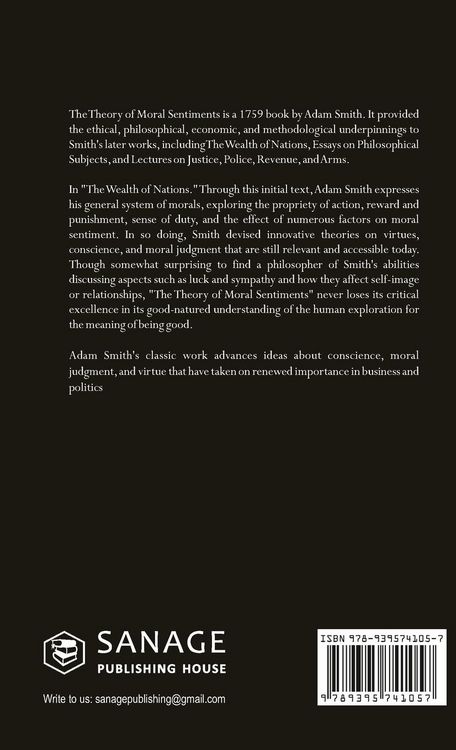 Produktbild: The Theory of Moral Sentiments