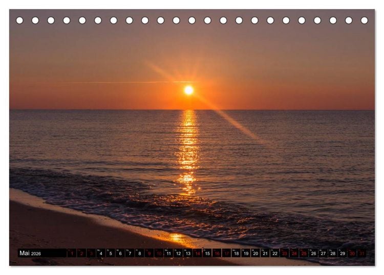 Produktbild: Faszination Sardinien (Tischkalender 2026 DIN A5 quer), CALVENDO Monatskalender