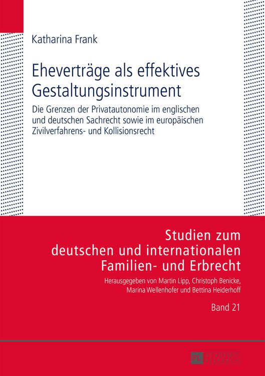 Produktbild: Ehevertraege als effektives Gestaltungsinstrument