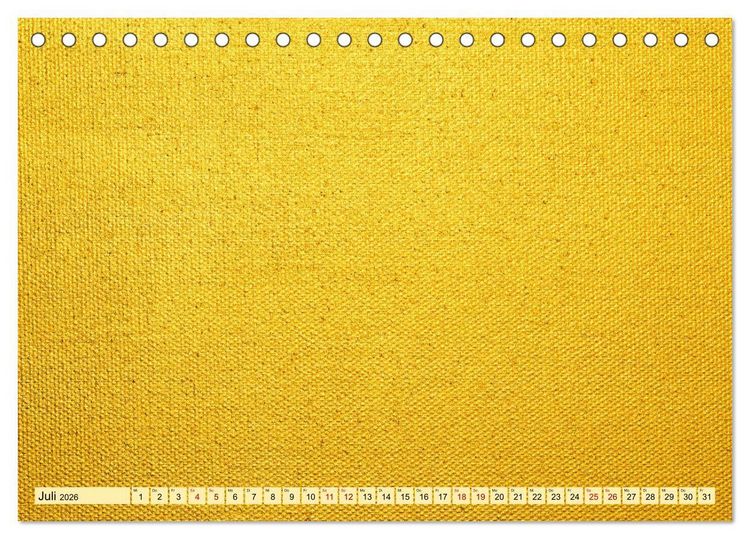 Produktbild: Goldglanz Bastelkalender (Tischkalender 2026 DIN A5 quer), CALVENDO Monatskalender