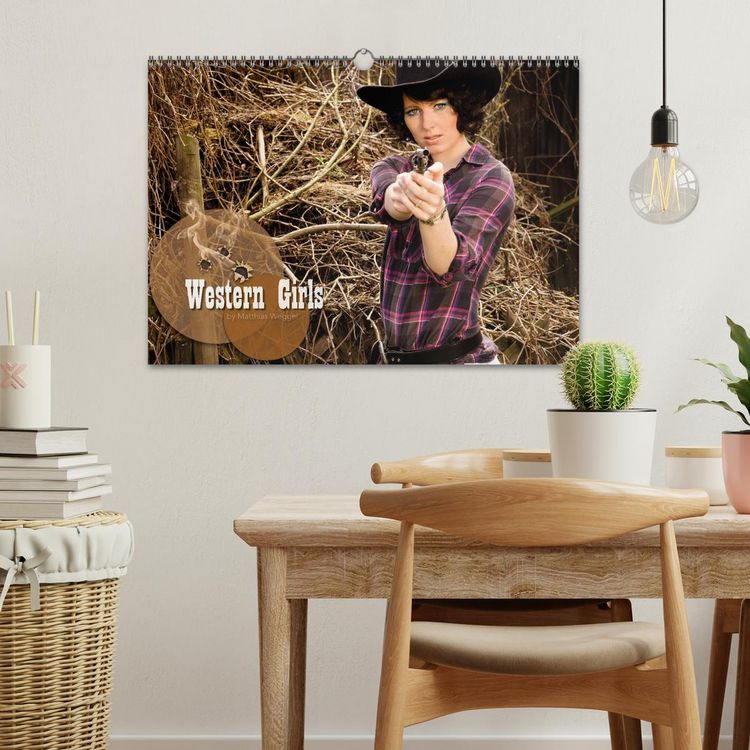 Produktbild: Western Girls (Wandkalender 2026 DIN A3 quer), CALVENDO Monatskalender