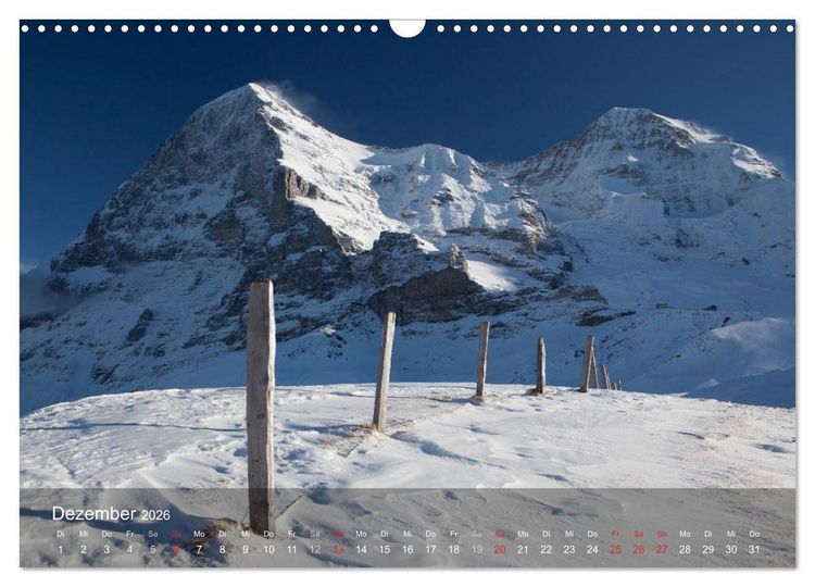 Produktbild: Faszinierende Landschaften der Welt: Traumberge und Wanderparadiese (Wandkalender 2026 DIN A3 quer), CALVENDO Monatskalender