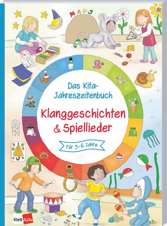Produktbild: Das Kita-Jahreszeitenbuch: Klanggeschichten & Spiellieder