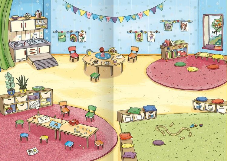 Produktbild: Mein Stickerheft – Kindergarten