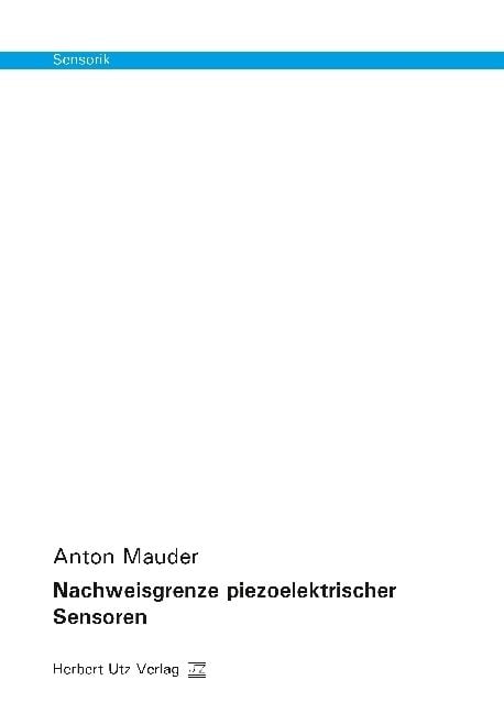 Produktbild: Nachweisgrenze piezoelektrischer Sensoren