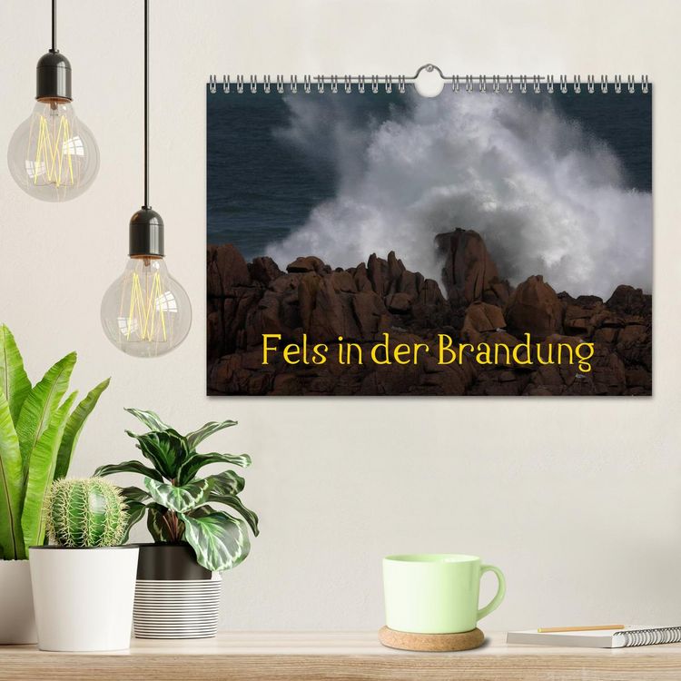 Produktbild: Fels in der Brandung (Wandkalender 2026 DIN A4 quer), CALVENDO Monatskalender