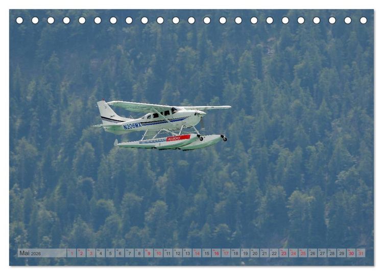 Produktbild: Wasserflugzeuge - Fliegende Exoten (Tischkalender 2026 DIN A5 quer), CALVENDO Monatskalender