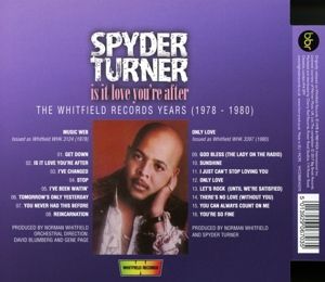 Produktbild: Turner, S: Is It Love You're After-Whitfield Records Years