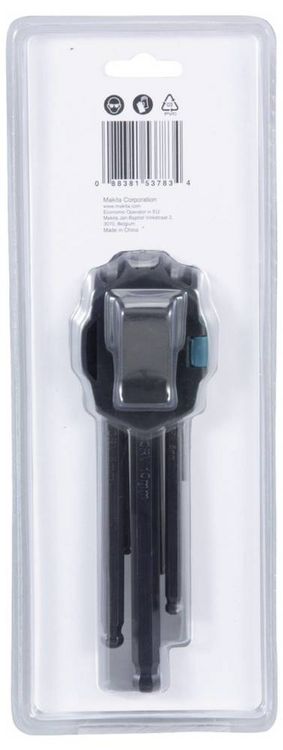 Produktbild: Makita Innensechskantschl&uuml;ssel-Set 9-tlg. B-65894 Sechskantschl&uuml;ssel-Set