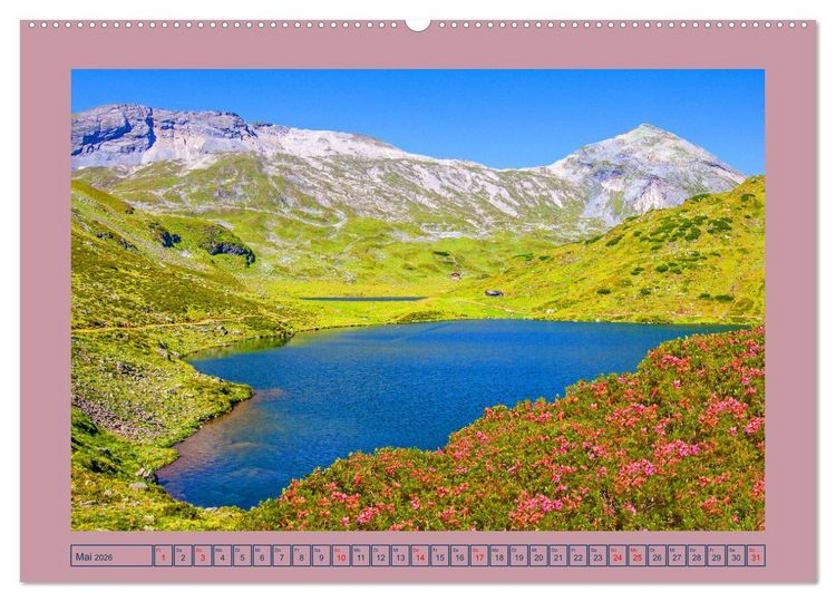 Produktbild: Die Giglachseen (hochwertiger Premium Wandkalender 2026 DIN A2 quer), Kunstdruck in Hochglanz