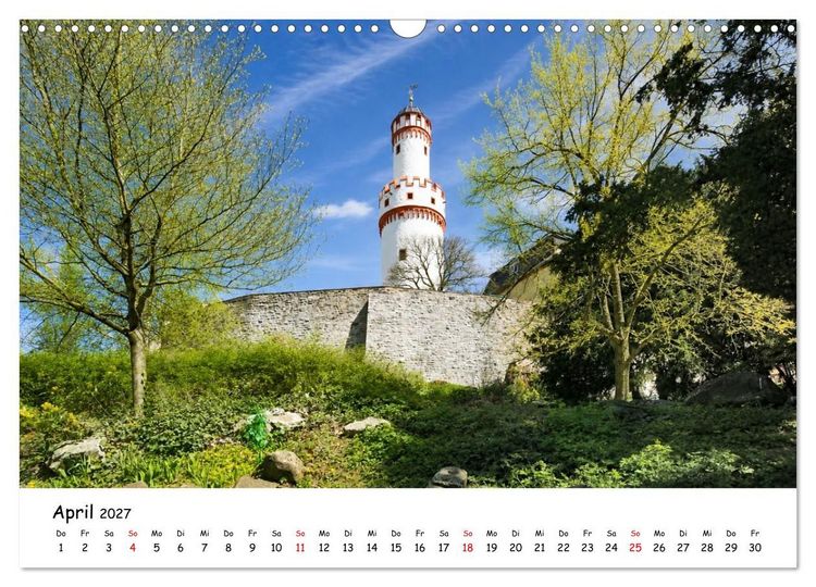 Produktbild: Bad Homburg Schlossblick (Wandkalender 2027 DIN A3 quer), CALVENDO Monatskalender