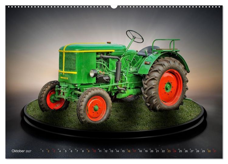 Produktbild: Traktor - Giganten (Wandkalender 2027 DIN A2 quer), CALVENDO Monatskalender