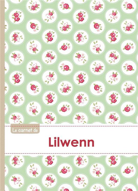 Produktbild: Le carnet de lilwenn lignes, 96p,
