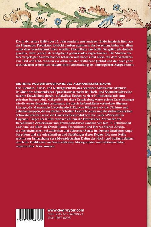 Produktbild: Aus der Werkstatt Diebold Laubers