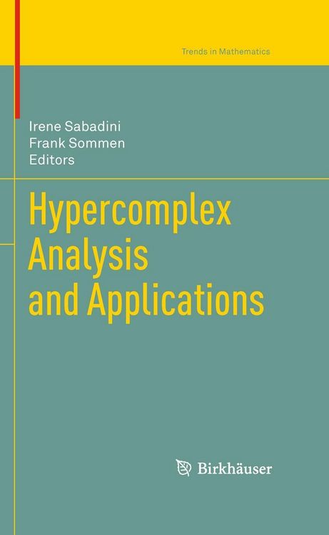 Produktbild: Hypercomplex Analysis and Applications