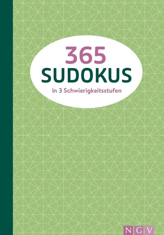 Produktbild: 365 Sudokus in 3 Schwierigkeitsstufen