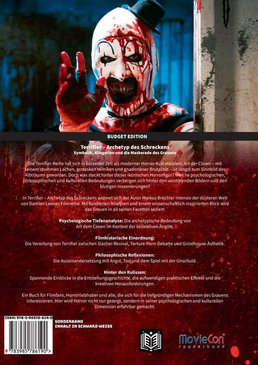 Produktbild: Terrifier &ndash; Archetyp des Schreckens (Budget Edition by MovieCon)