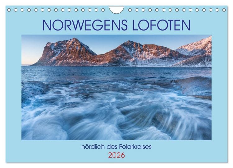 Produktbild: Norwegens Lofoten (Wandkalender 2026 DIN A4 quer), CALVENDO Monatskalender