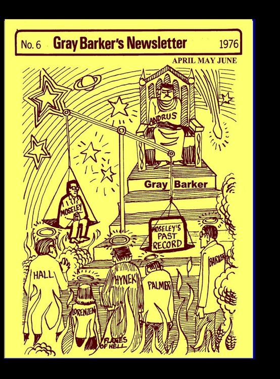 Produktbild: Gray Barker's Newsletter No. 6 (April,May,June) 1976