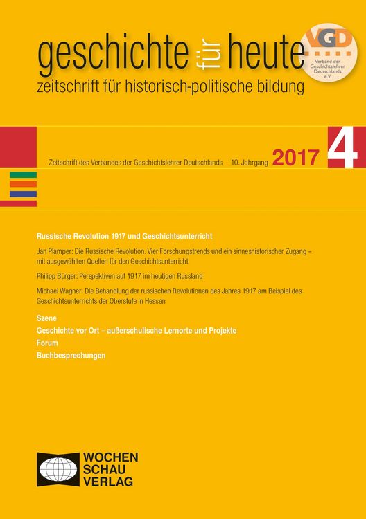Produktbild: Russische Revolution 1917 und Geschichtsunterricht
