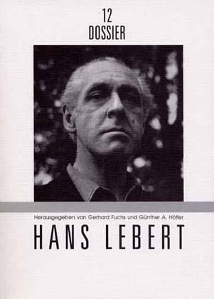Produktbild: Dossier 12. Hans Lebert
