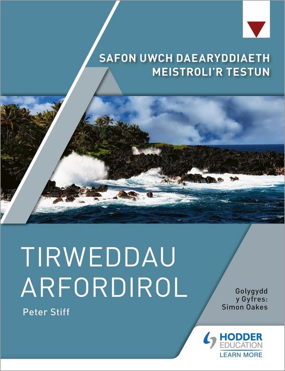 Produktbild: Safon Uwch Daearyddiaeth Meistroli'r Testun: Tirweddau Arfordirol