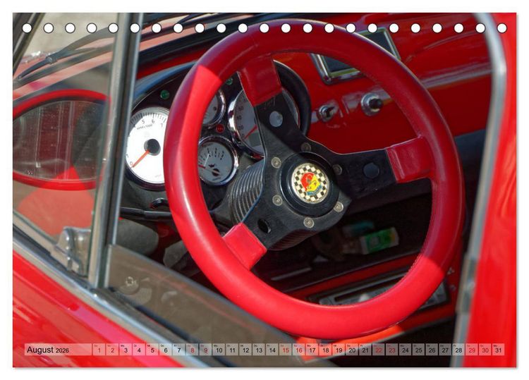 Produktbild: Cinquecento Der kleine Italiener - 60 Jahre zeitloses Kultobjekt (Tischkalender 2026 DIN A5 quer), CALVENDO Monatskalender