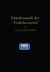 Produktbild: Die Fahrdynamik der Verkehrsmittel