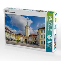 Produktbild: CALVENDO Puzzle Ansbach Impressionen 1000 Teile Lege-Gr&ouml;&szlig;e 64 x 48 cm Foto-Puzzle Bild von Dirk Meutzner