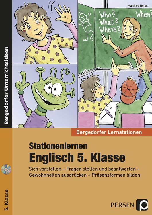 Produktbild: Stationenlernen Englisch 5. Klasse