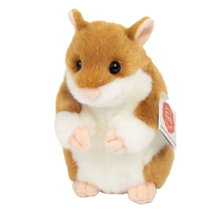 Produktbild: Teddy Hermann 92658 - Hamster, 16 cm, Pl&uuml;schtier