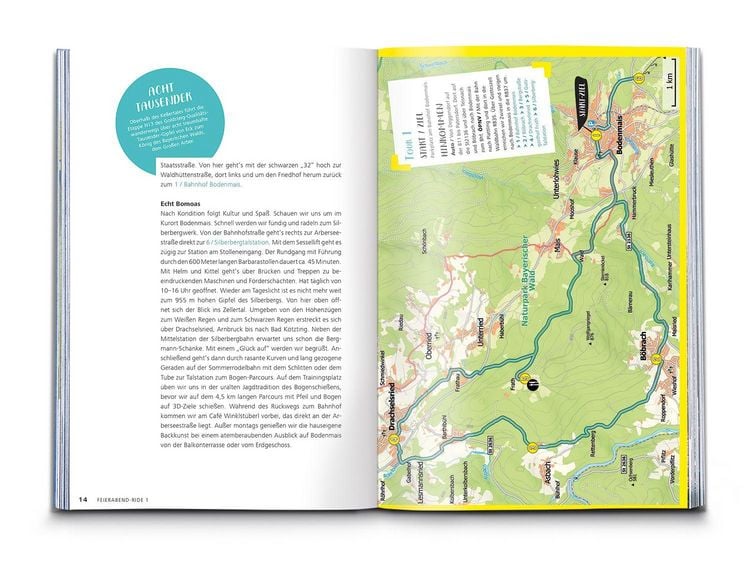 Produktbild: KOMPASS Radvergn&uuml;gen S&uuml;dbayern