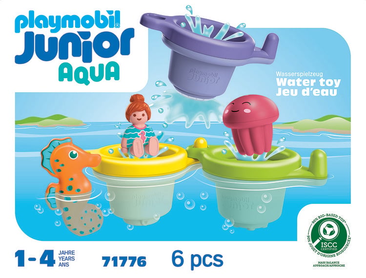 Produktbild: 71776 JUNIOR AQUA: Schwimmbecher mit Wasserspa&szlig;