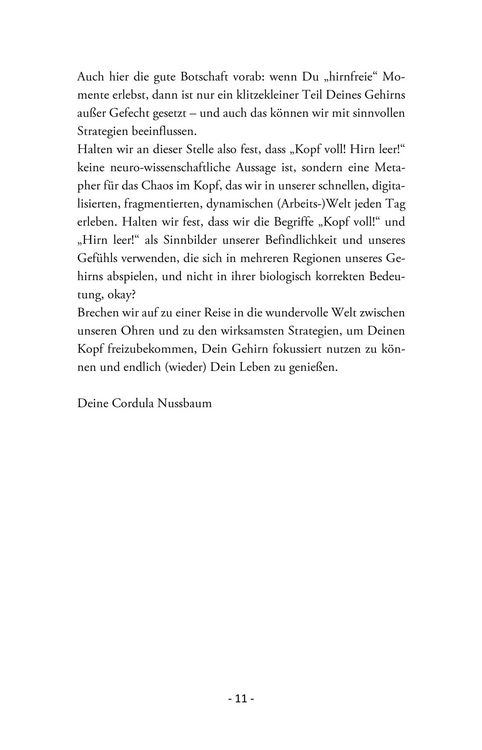 Produktbild: Kopf voll, Hirn leer