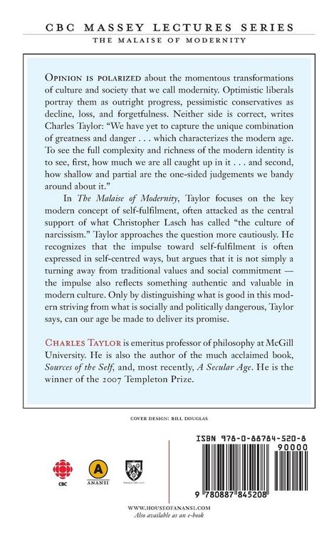 Produktbild: The Malaise of Modernity