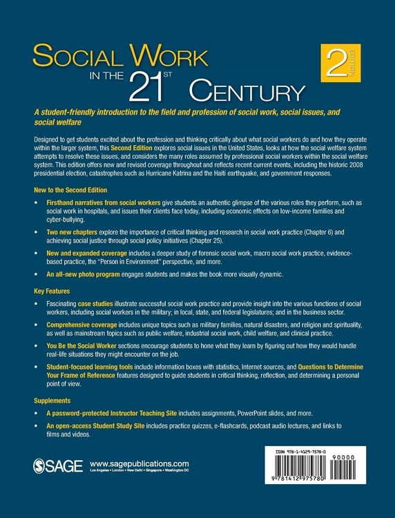 Produktbild: Social Work in the 21st Century