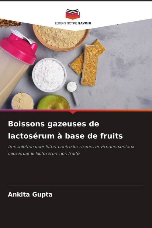 Produktbild: Boissons gazeuses de lactos&eacute;rum &agrave; base de fruits